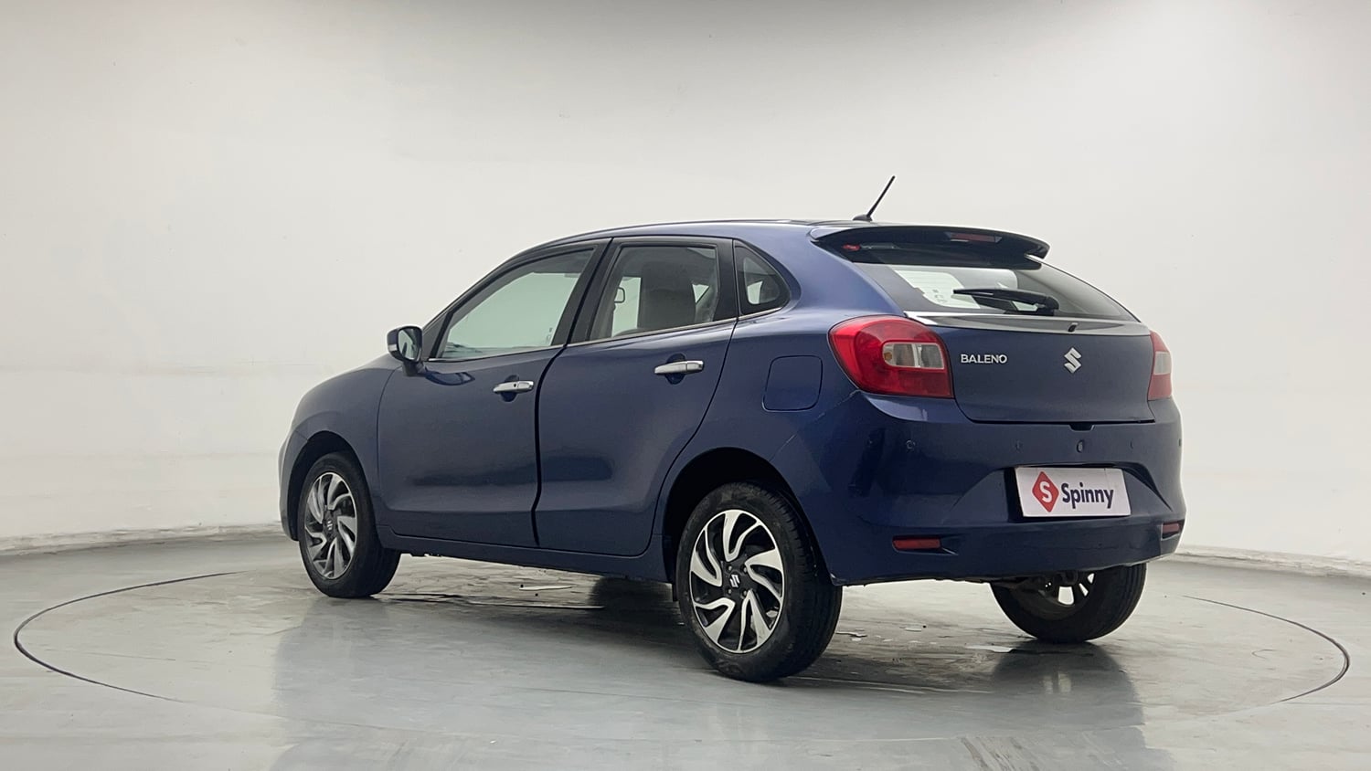Used 2021 Maruti Suzuki Baleno Zeta Petrol Manual exterior LEFT REAR CORNER VIEW