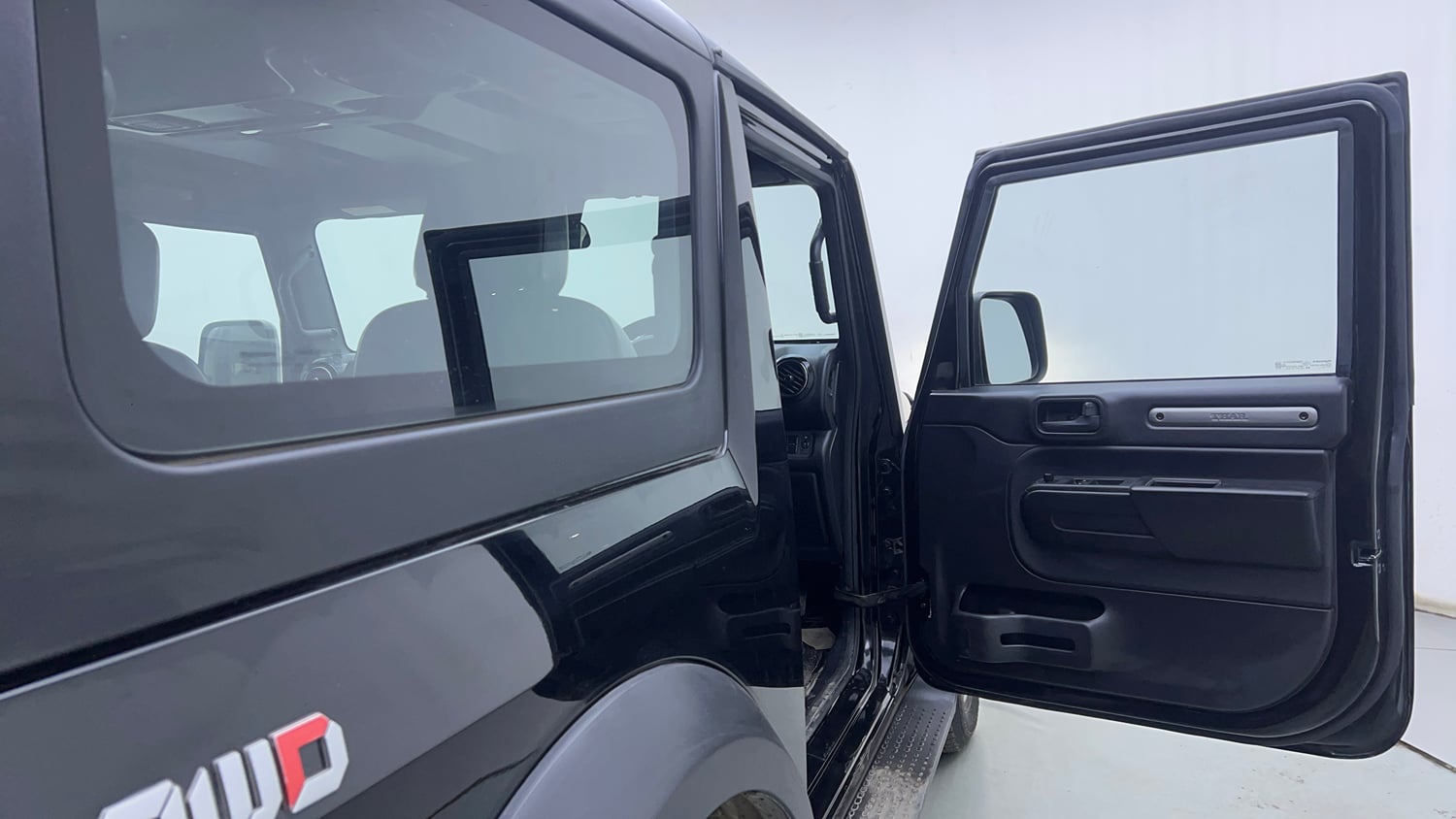 Used 2026 mahindra Thar LXT 1.5 Diesel MT 2WD Diesel Manual interior RIGHT FRONT DOOR OPEN VIEW