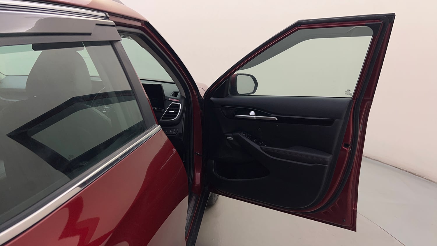 Used 2021 Kia Seltos GTX Plus AT 1.5 Diesel Diesel Automatic interior RIGHT FRONT DOOR OPEN VIEW