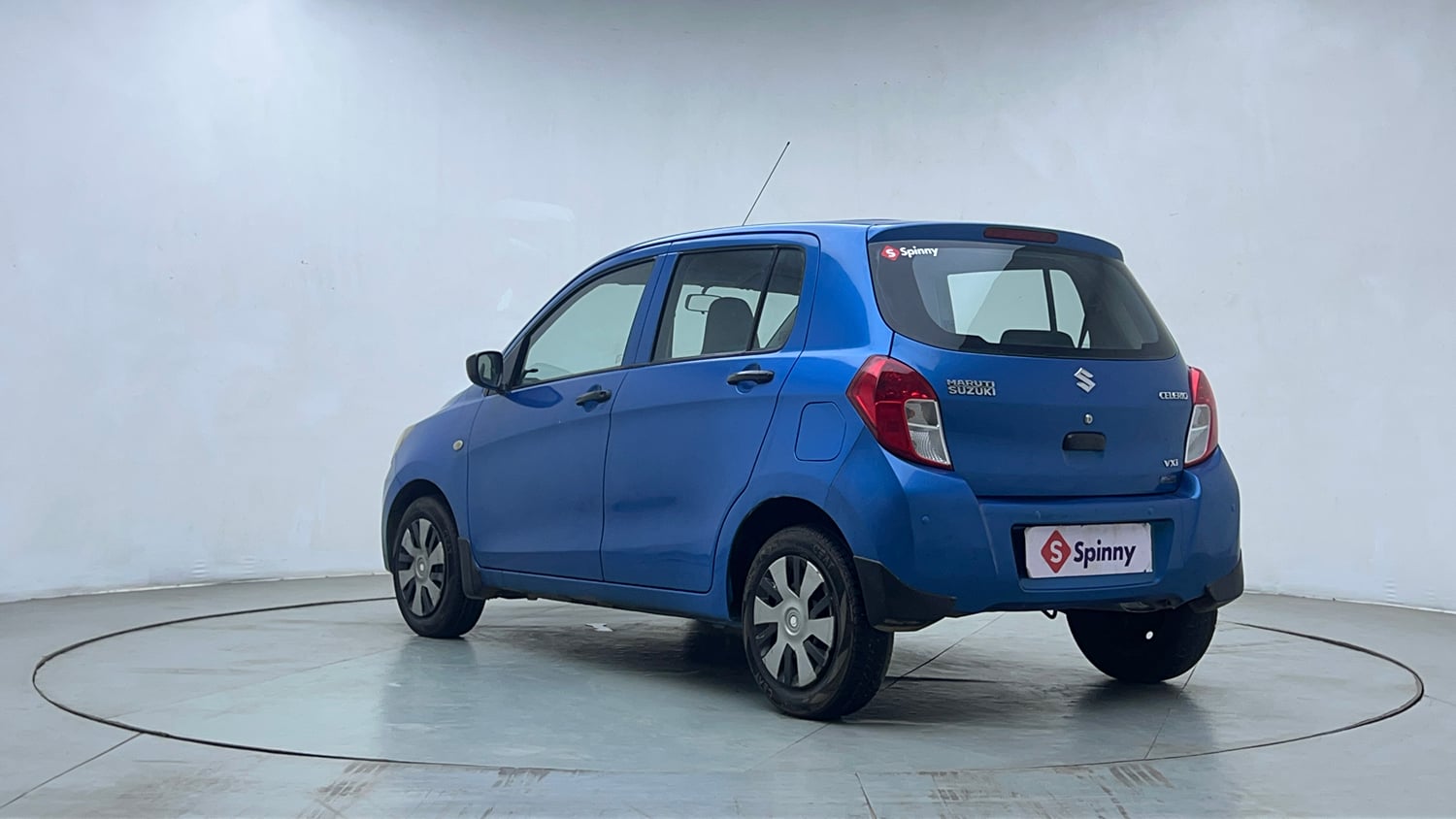 Used 2015 Maruti Suzuki Celerio VXi AMT Petrol Automatic exterior LEFT REAR CORNER VIEW