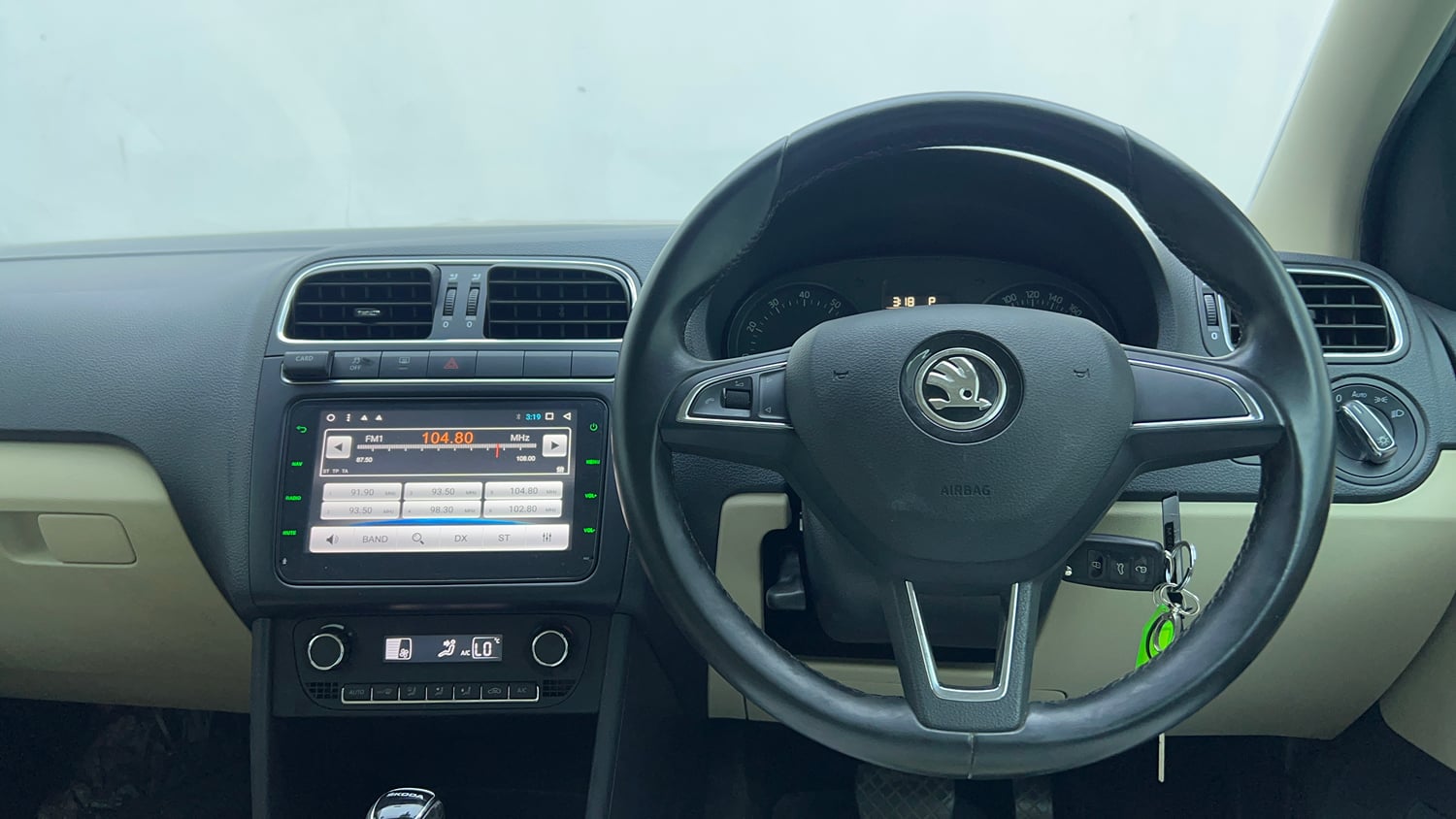 Used 2021 Skoda Rapid Style AT Petrol Automatic interior STEERING VIEW