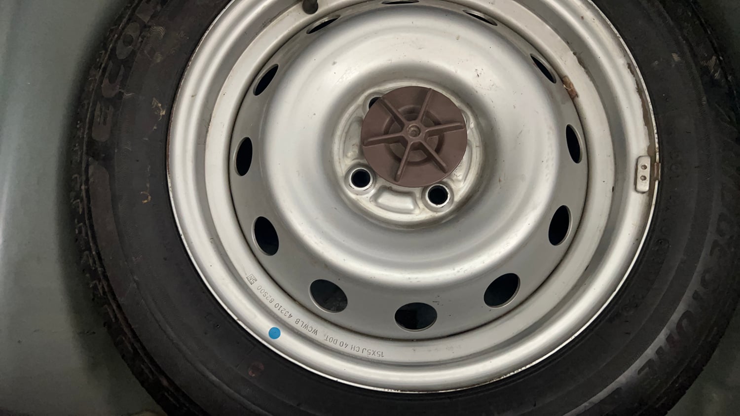 Used 2022 Maruti Suzuki Ignis Sigma 1.2 MT Petrol Manual tyres SPARE TYRE VIEW