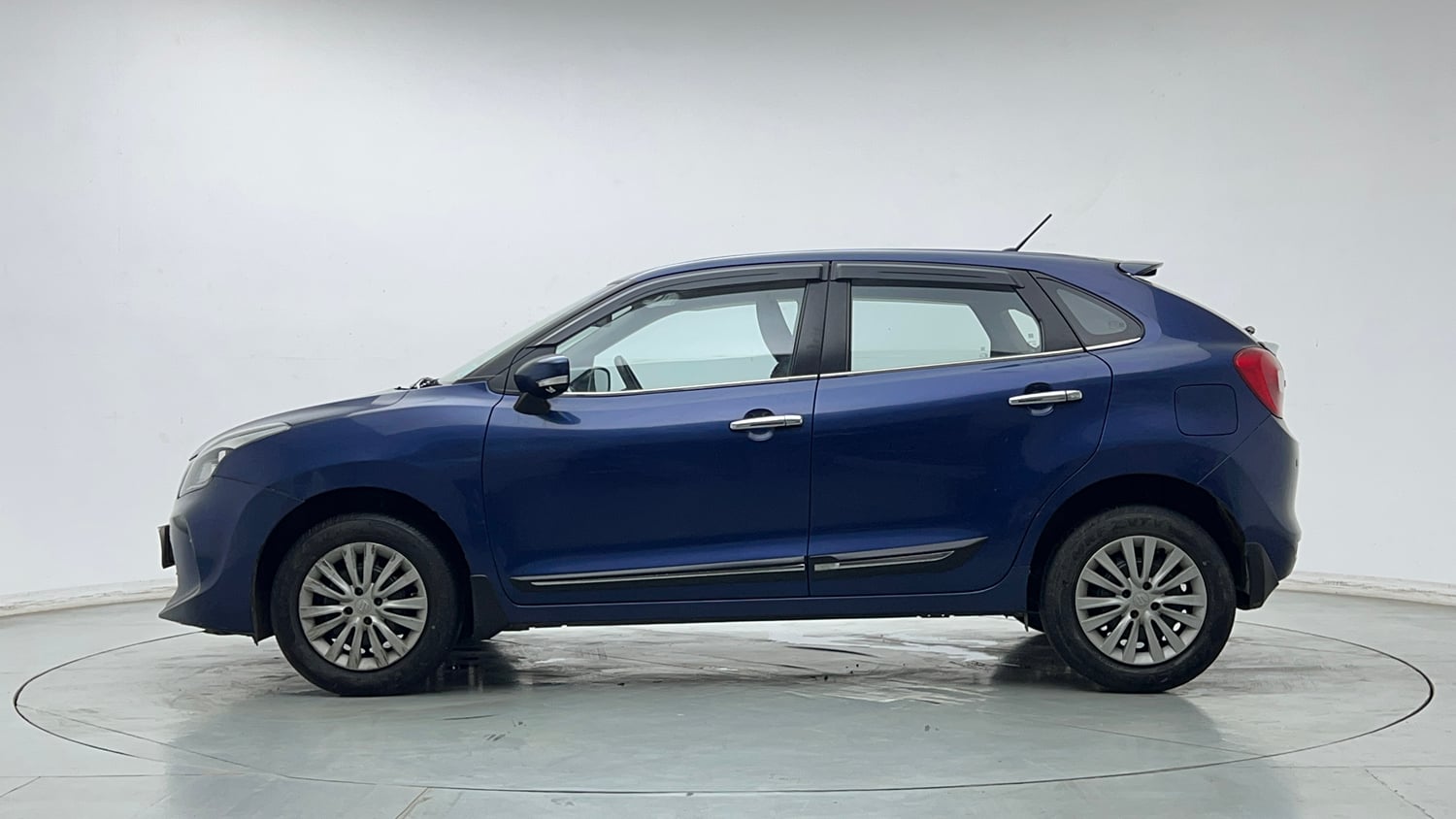Used 2021 Maruti Suzuki Baleno Delta Petrol Manual exterior LEFT SIDE VIEW