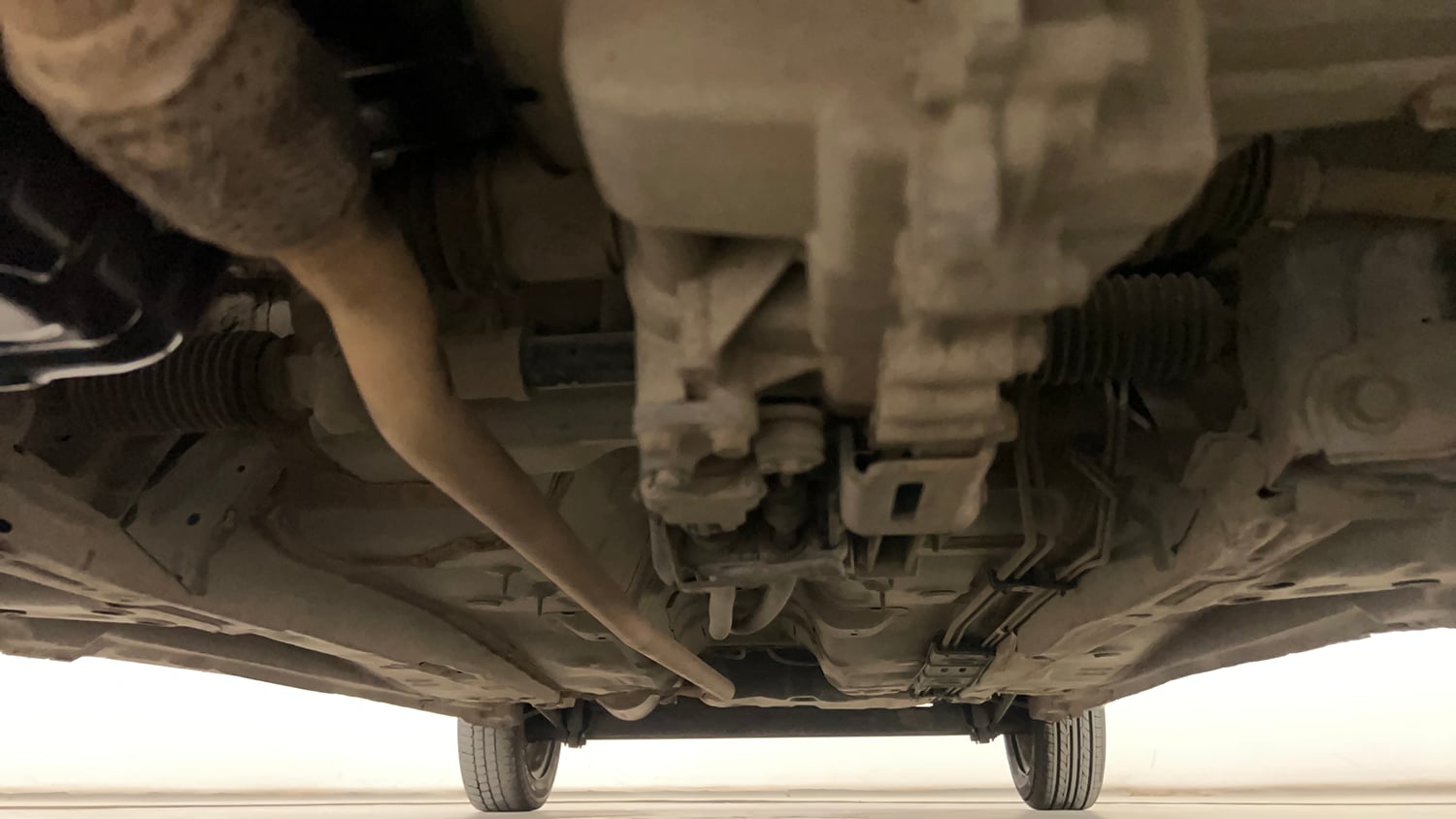 Used 2019 Hyundai Eon Era + Petrol Manual extra FRONT LEFT UNDERBODY VIEW