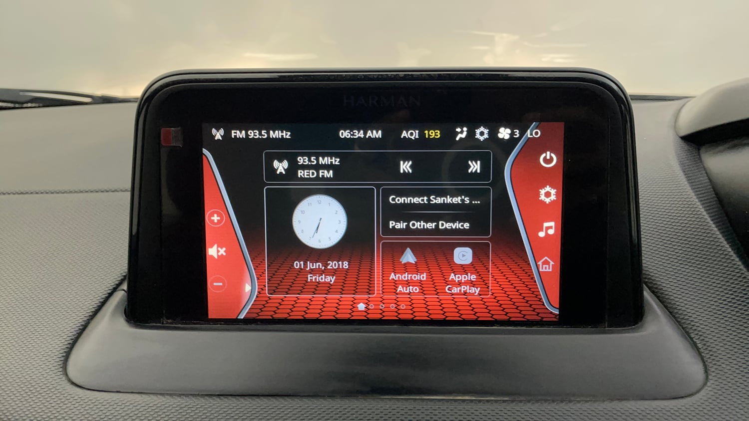 Used 2023 Tata Nexon XZA Plus LUXS Diesel Red Dark Edition Diesel Automatic top_features Integrated (in-dash) music system