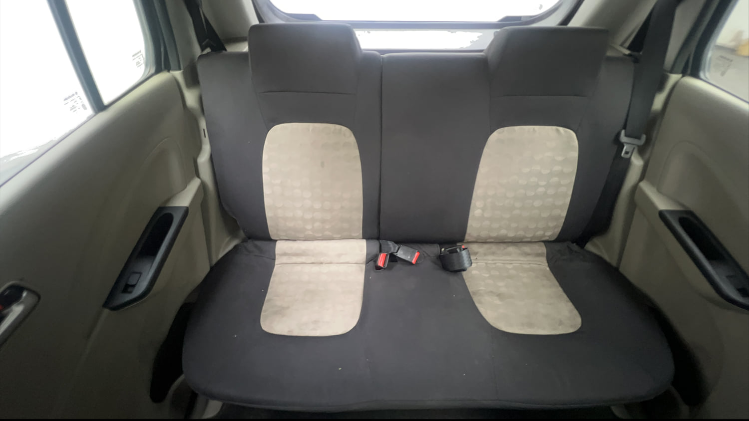 Used 2016 Maruti Suzuki Celerio VXi CNG Cng Manual interior REAR SEAT CONDITION VIEW