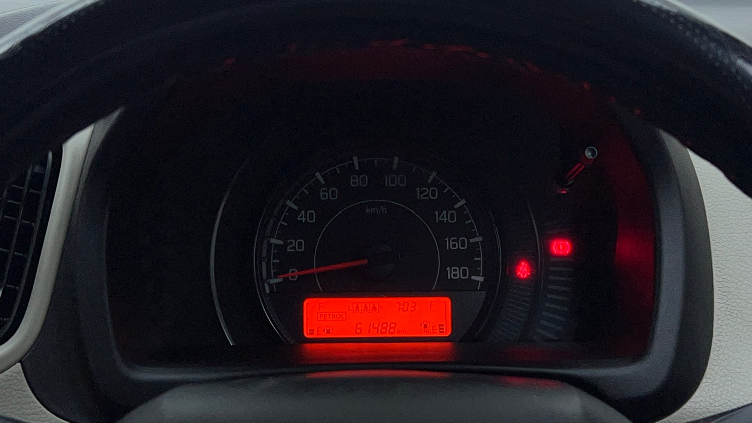 Used 2024 Maruti Suzuki Wagon R VXI 1.0 CNG Cng Manual interior CLUSTERMETER VIEW