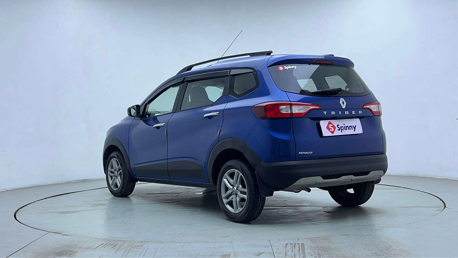 Used 2023 Renault Triber RXZ EASY-R AMT Petrol Automatic exterior LEFT REAR CORNER VIEW