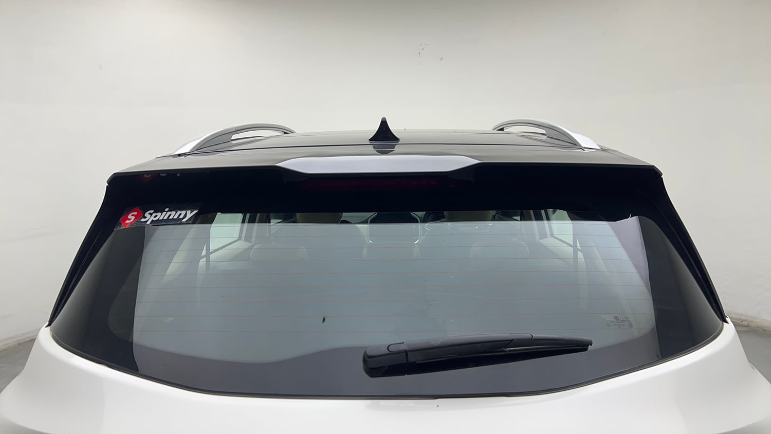 Used 2023 MG Motors Hector 1.5 Sharp CVT Dual Tone Petrol Automatic exterior BACK WINDSHIELD VIEW