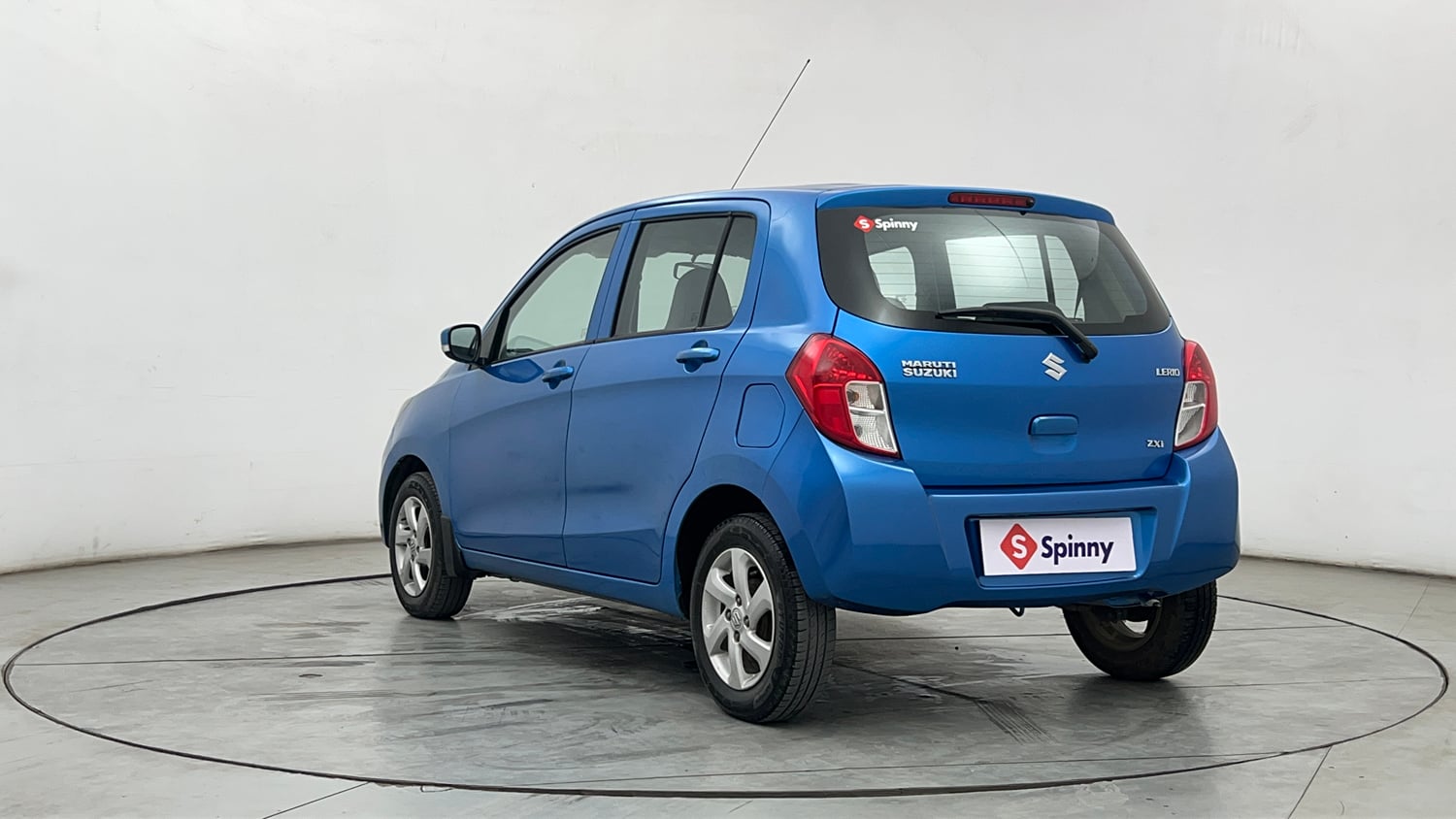 Used 2015 Maruti Suzuki Celerio ZXi Opt Petrol Manual exterior LEFT REAR CORNER VIEW