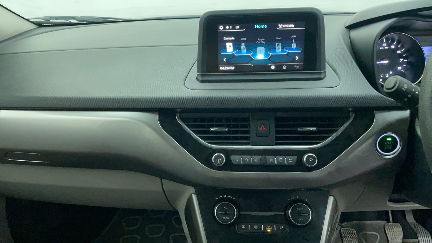 Used 2017 Tata Nexon XZ Plus Diesel Diesel Manual interior MUSIC SYSTEM & AC CONTROL VIEW