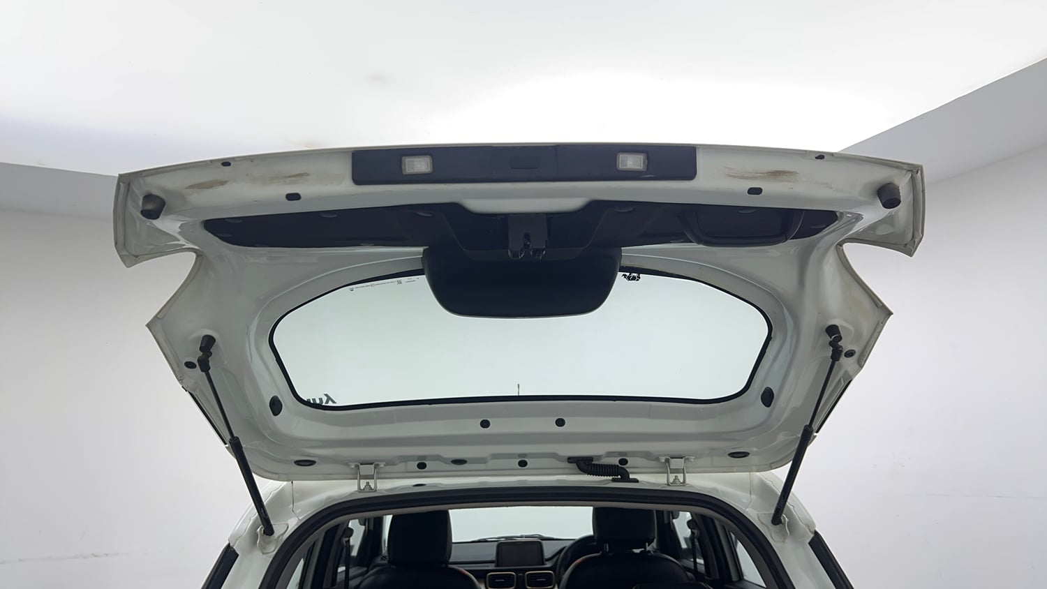 Used 2023 Tata Punch Accomplished MT Petrol Manual interior DICKY DOOR OPEN VIEW