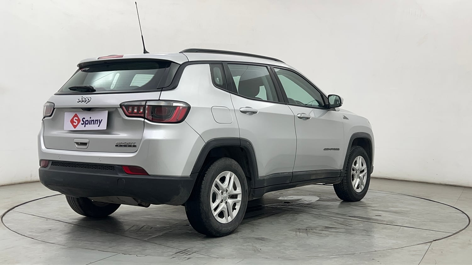 Used 2020 Jeep Compass Sport Plus 1.4 Petrol Petrol Manual exterior RIGHT REAR CORNER VIEW