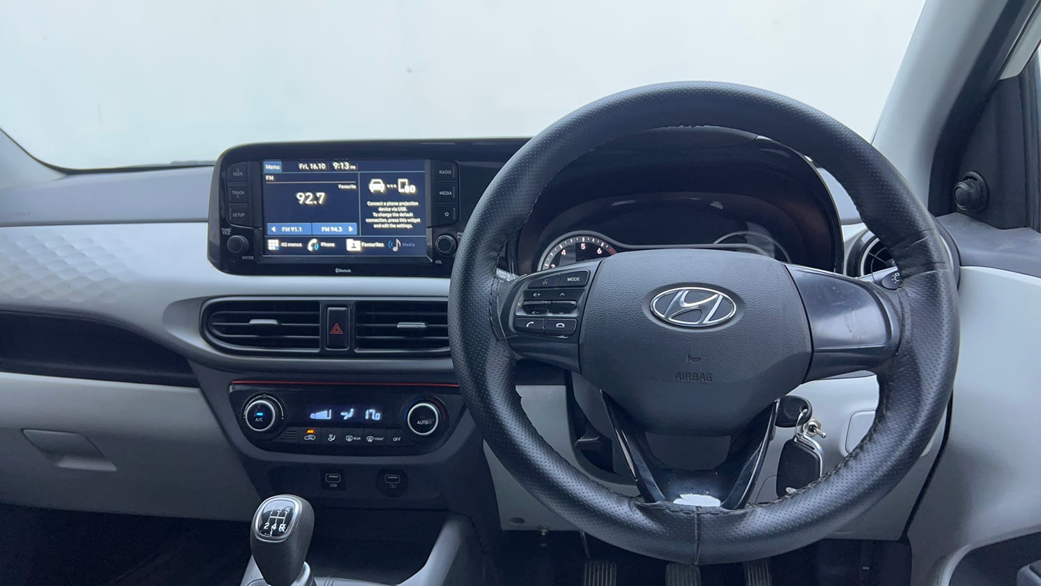 Used 2020 Hyundai Grand i10 Nios Sportz 1.2 Kappa VTVT Petrol Manual interior STEERING VIEW