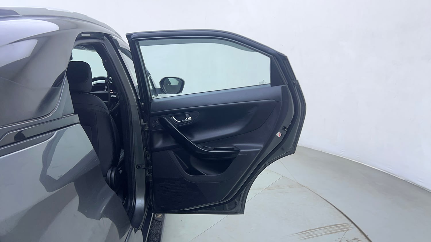 Used 2024 Tata Nexon Fearless Plus 1.2 Revotron Petrol 7DCA DT Petrol Automatic interior RIGHT REAR DOOR OPEN VIEW