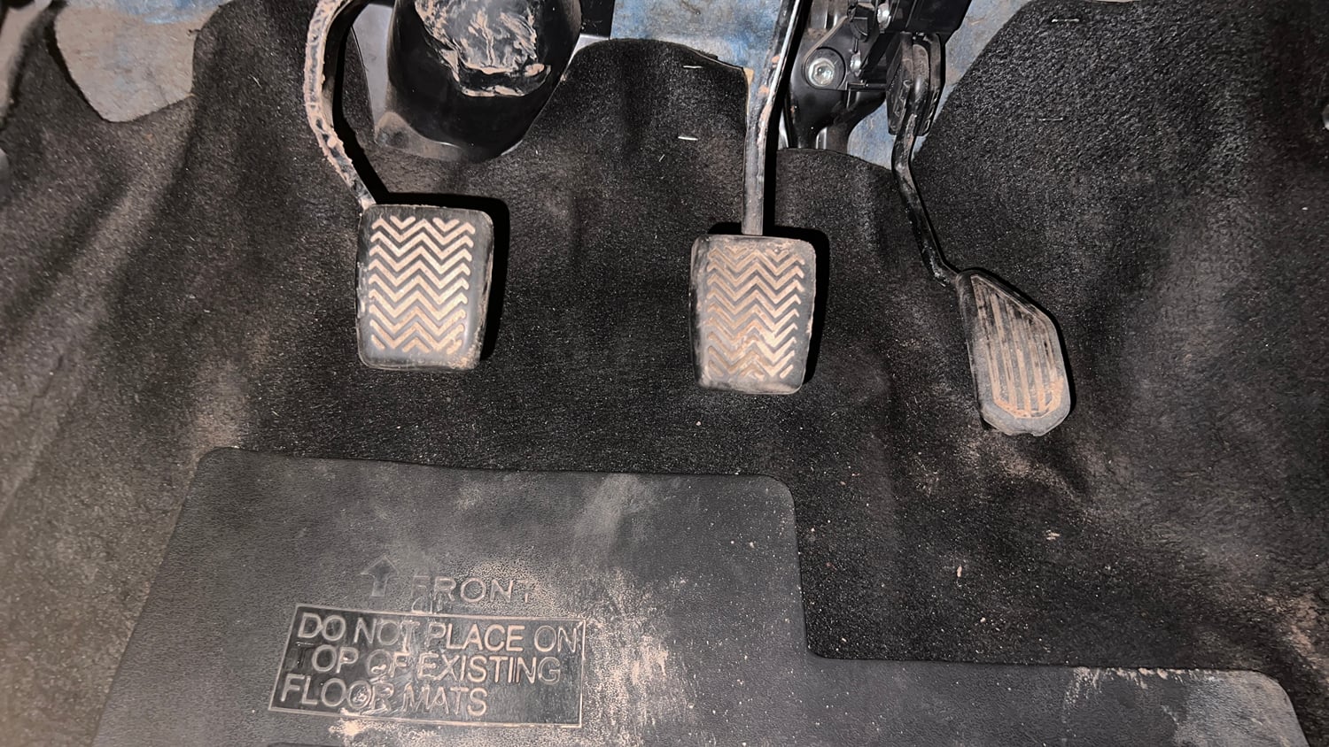 Used 2013 Toyota Etios G Petrol Manual interior PEDALS VIEW