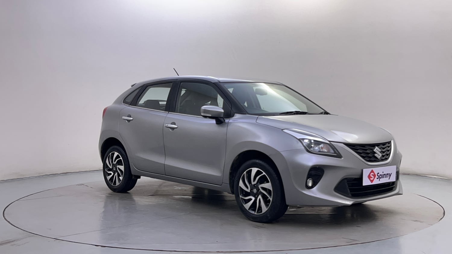 Used 2019 Maruti Suzuki Baleno Zeta Petrol Manual exterior RIGHT FRONT CORNER VIEW