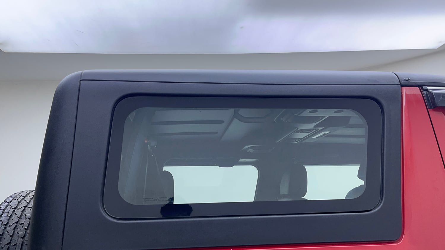 Used 2023 Mahindra Thar LX Hard Top Petrol MT 4WD Petrol Manual interior RIGHT REAR DOOR OPEN VIEW