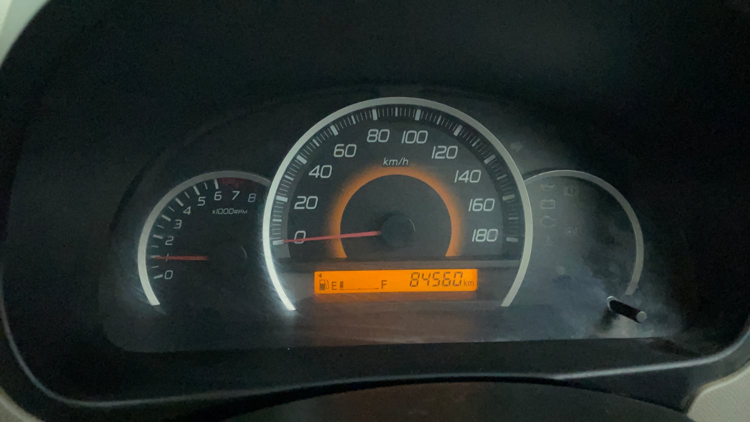 Used 2014 Maruti Suzuki Wagon R VXI Petrol Manual interior CLUSTERMETER VIEW