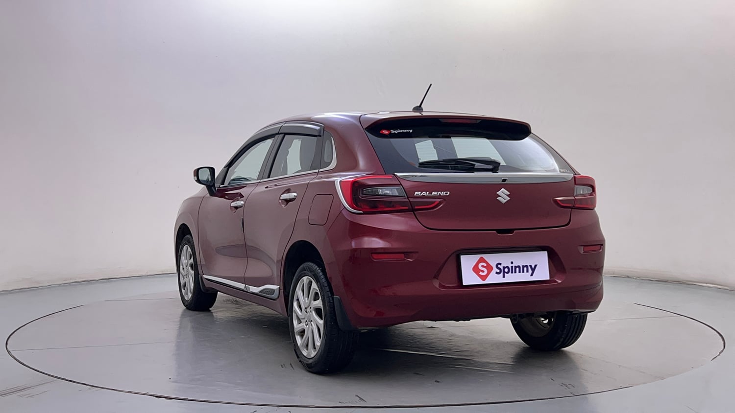 Used 2024 Maruti Suzuki Baleno Zeta AGS Petrol Automatic exterior LEFT REAR CORNER VIEW