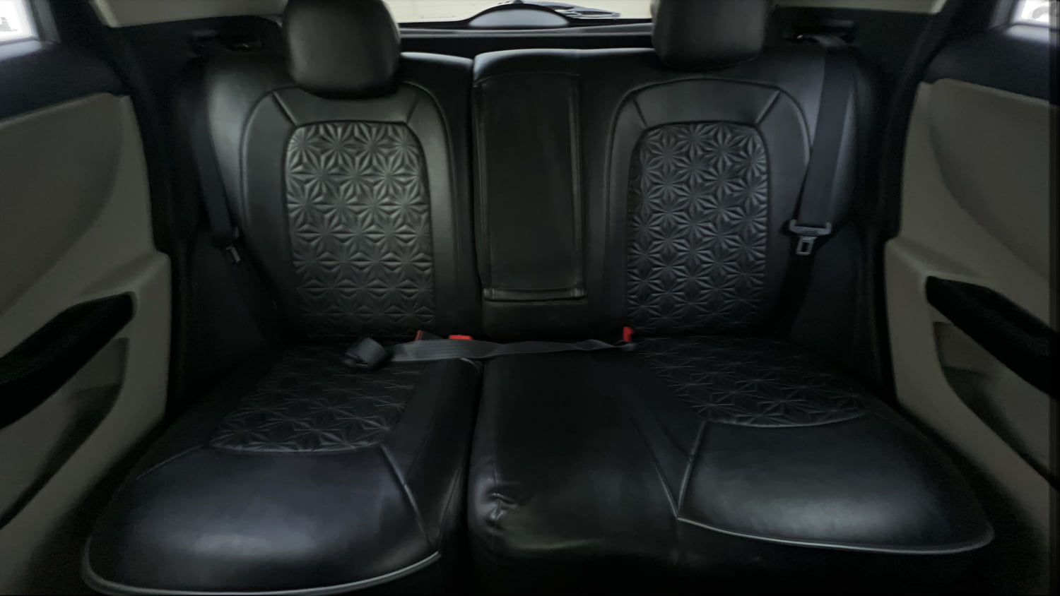Used 2020 Tata Nexon XZA Plus (O) Dual Tone Petrol Automatic interior REAR SEAT CONDITION VIEW