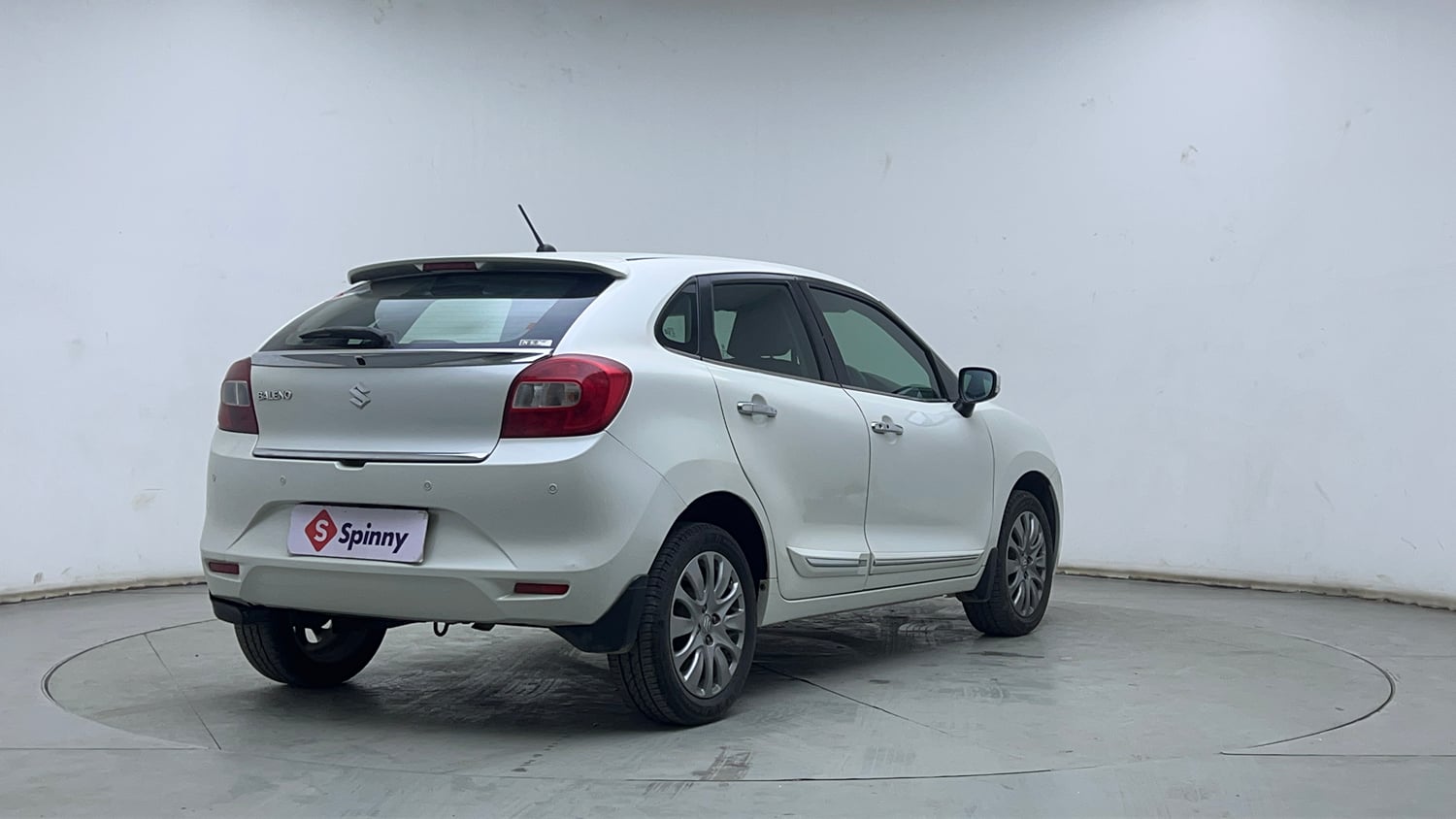 Used 2018 Maruti Suzuki Baleno Zeta 1.2 Petrol Manual exterior RIGHT REAR CORNER VIEW
