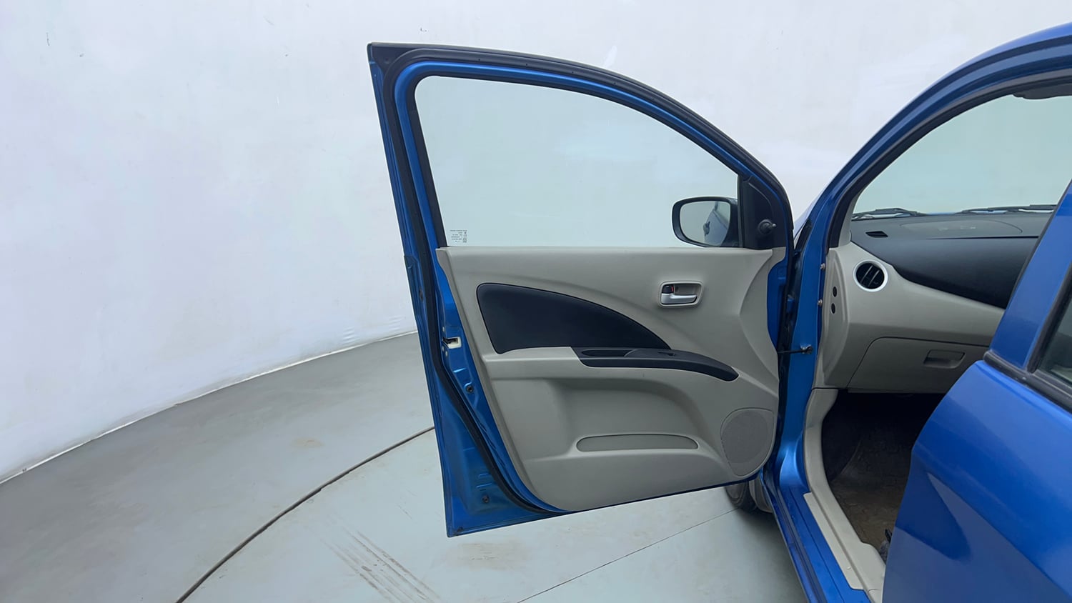 Used 2015 Maruti Suzuki Celerio VXi AMT Petrol Automatic interior LEFT FRONT DOOR OPEN VIEW