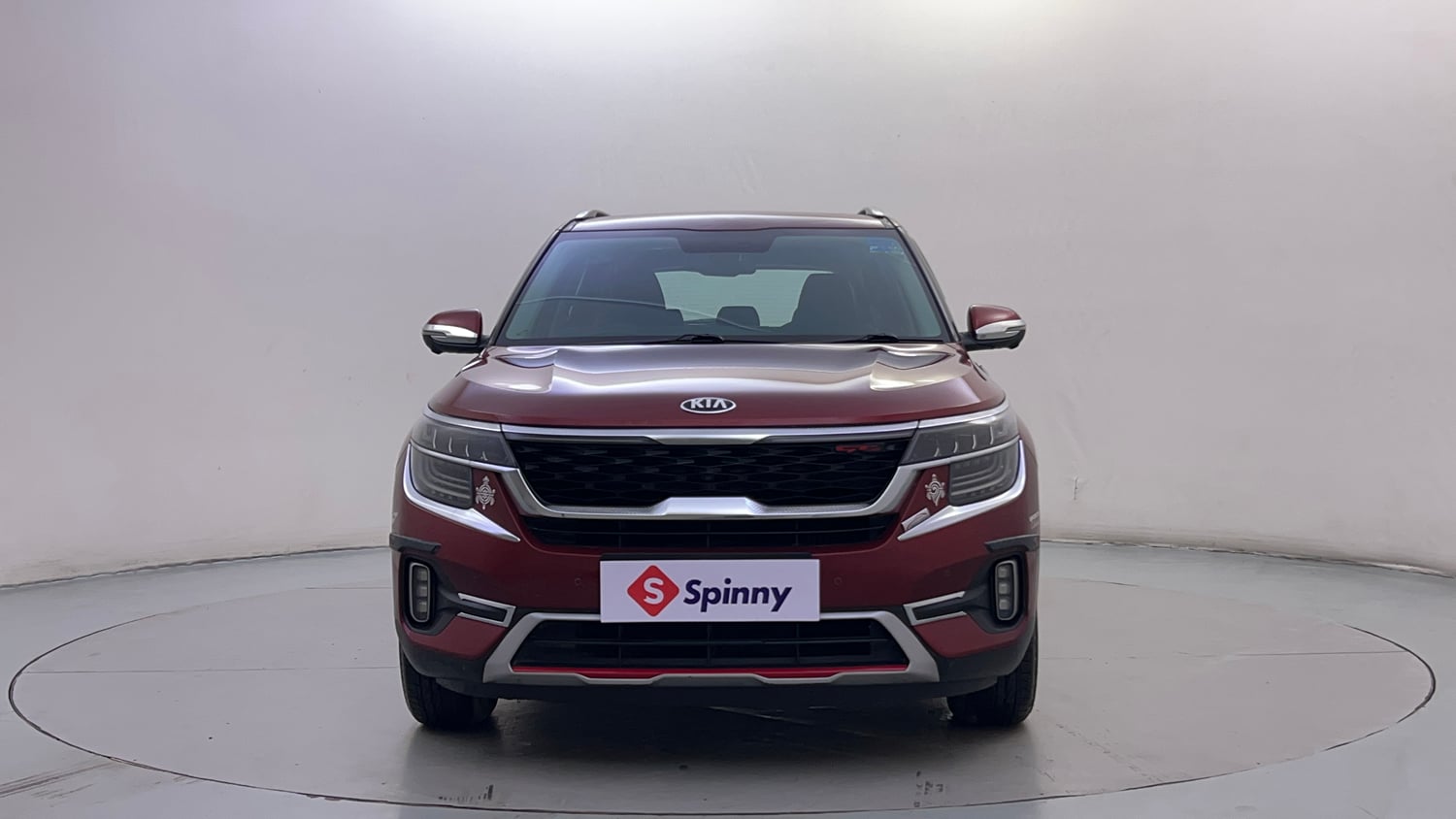 Used 2021 Kia Seltos GTX Plus AT 1.5 Diesel Diesel Automatic exterior FRONT VIEW
