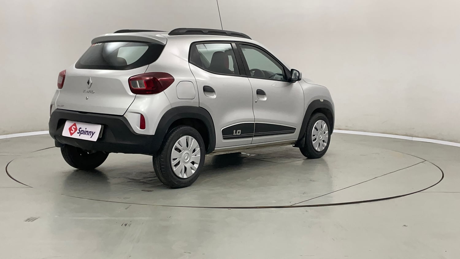 Used 2022 Renault Kwid RXT 1.0 AMT (O) Petrol Automatic exterior RIGHT REAR CORNER VIEW