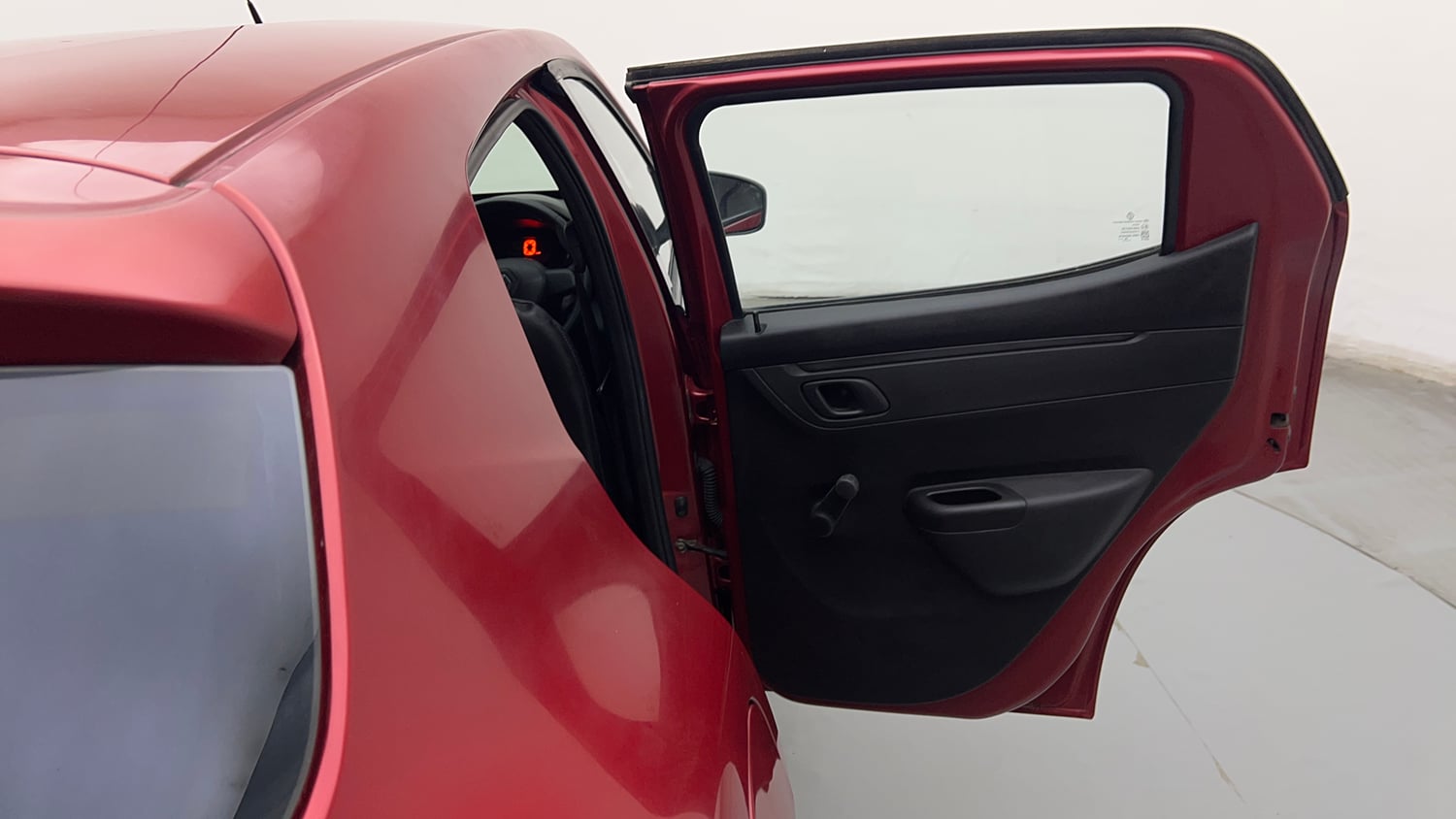 Used 2018 Renault Kwid RXL Petrol Manual interior RIGHT REAR DOOR OPEN VIEW
