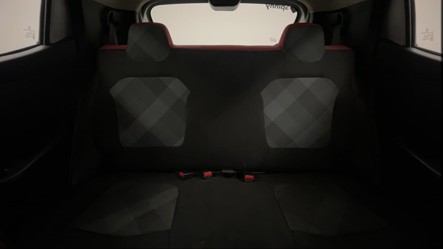 Used 2022 Renault Kwid RXT 1.0 AMT (O) Petrol Automatic interior REAR SEAT CONDITION VIEW