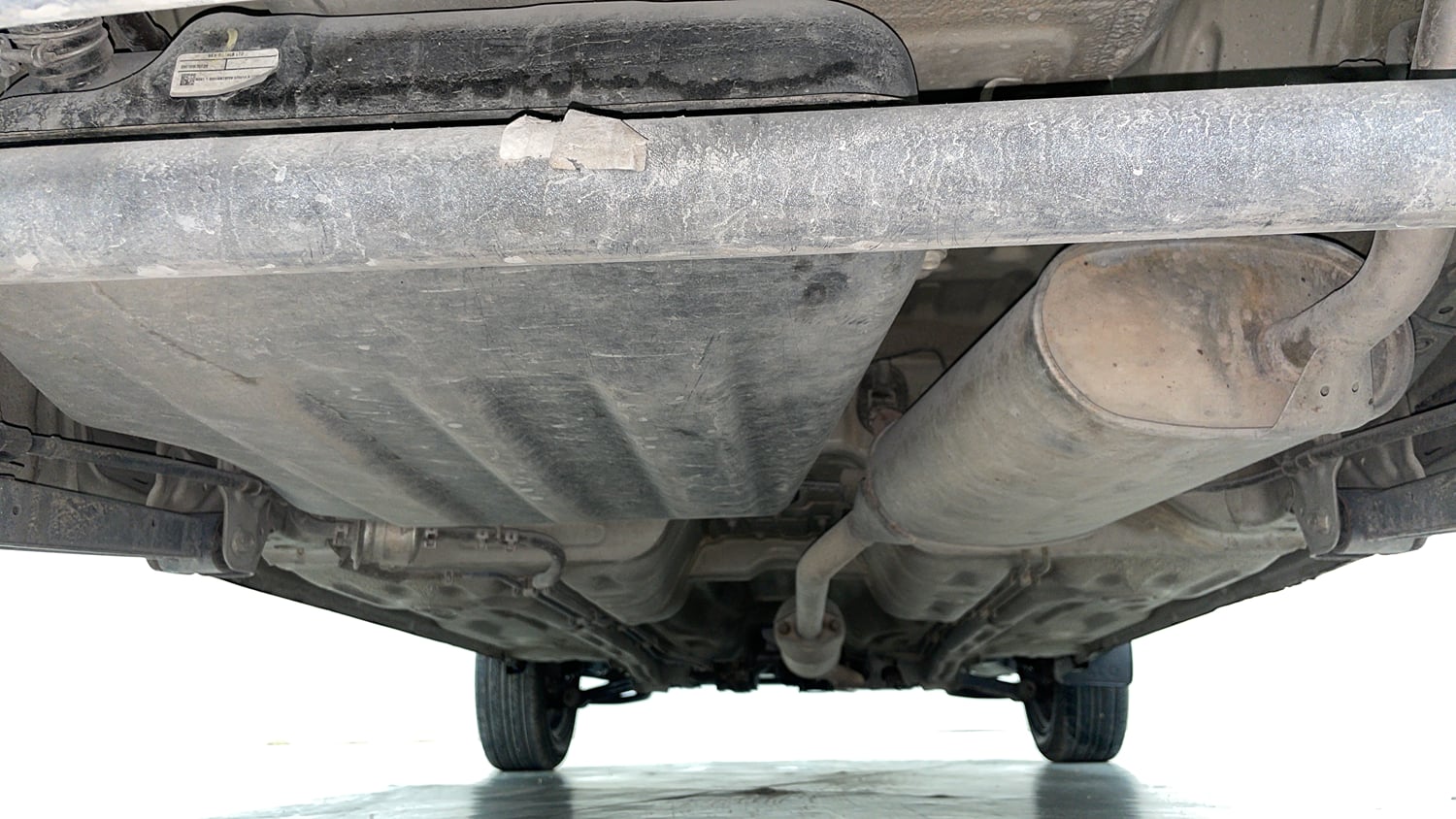 Used 2014 Maruti Suzuki Alto K10 VXi Petrol Manual extra REAR UNDERBODY VIEW (TAKEN FROM REAR)
