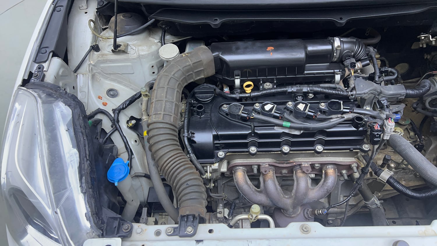 Used 2018 Maruti Suzuki Baleno Zeta 1.2 Petrol Manual engine ENGINE RIGHT SIDE VIEW