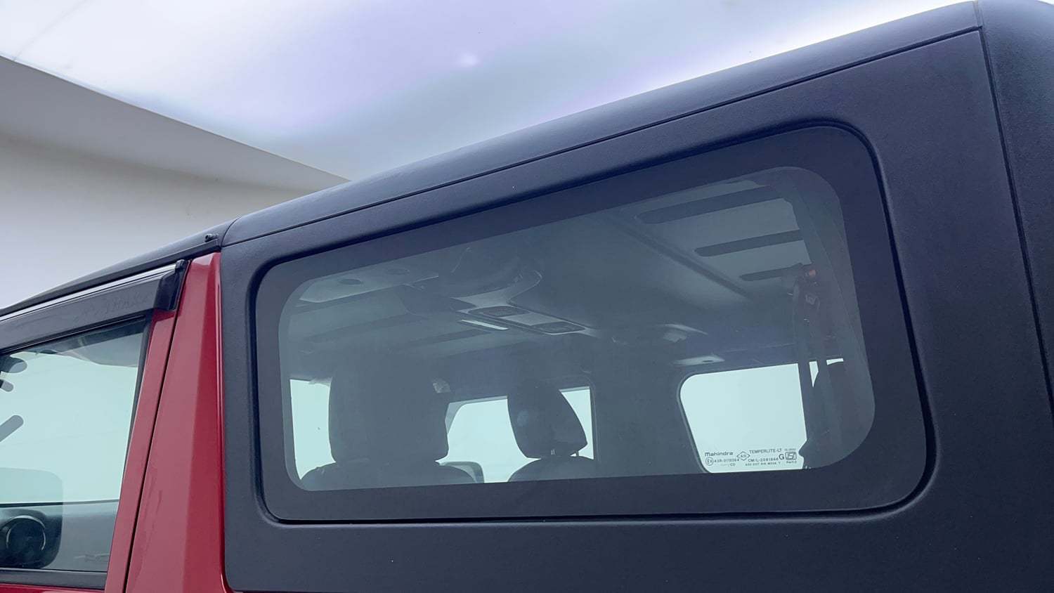 Used 2023 Mahindra Thar LX Hard Top Petrol MT 4WD Petrol Manual interior LEFT REAR DOOR OPEN VIEW