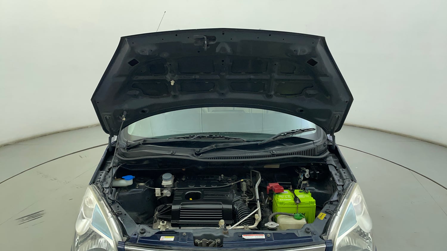Used 2019 Maruti Suzuki Wagon R VXI Petrol Manual engine ENGINE & BONNET OPEN FRONT VIEW