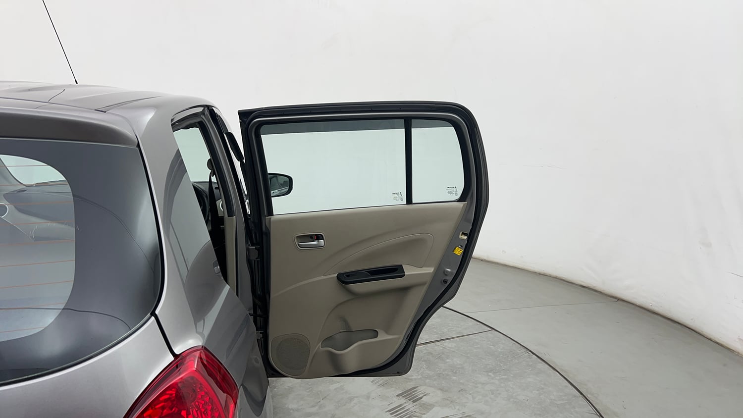 Used 2017 Maruti Suzuki Celerio ZXI (O) AMT Petrol Automatic interior RIGHT REAR DOOR OPEN VIEW