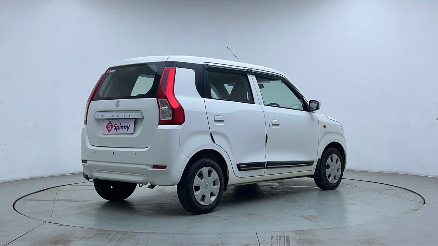 Used 2021 Maruti Suzuki Wagon R 1.0 VXi 1.0 AMT Petrol Automatic exterior RIGHT REAR CORNER VIEW