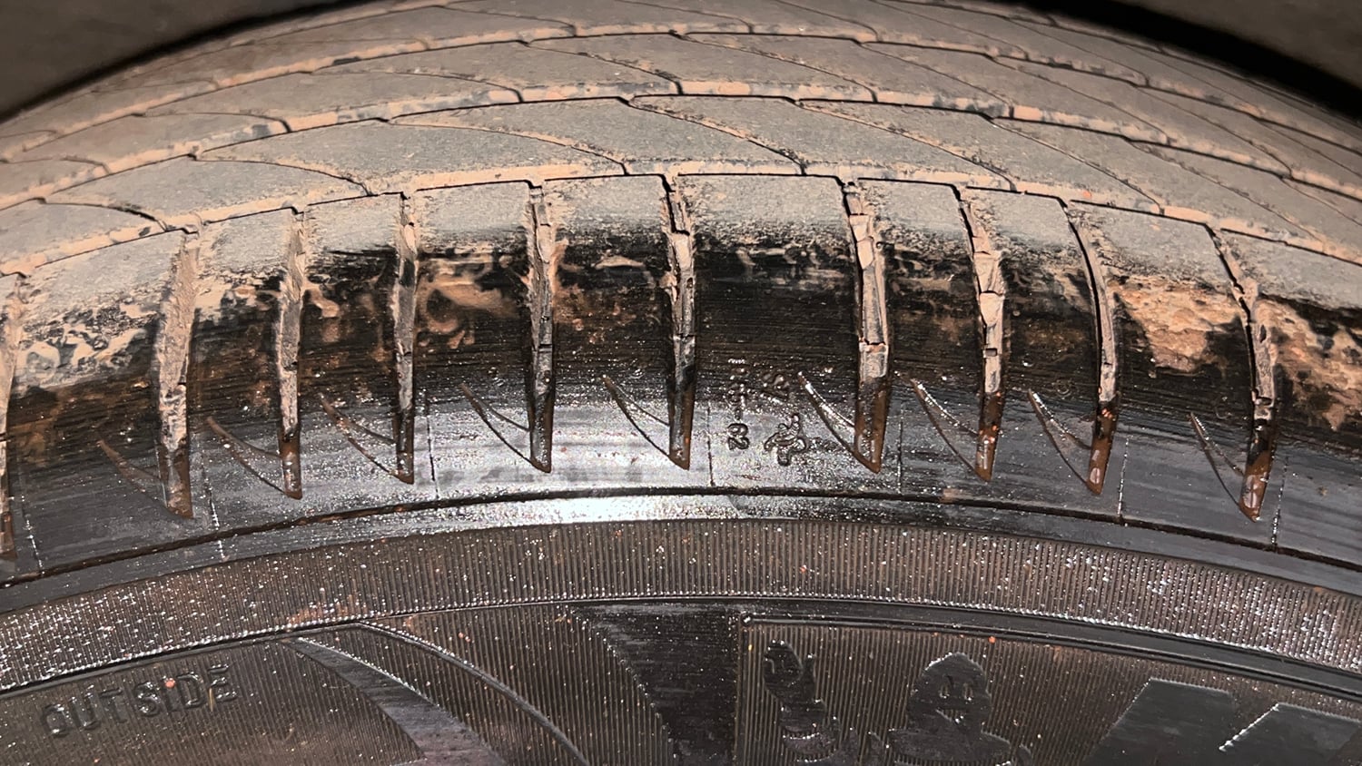Used 2021 Honda WR-V SV MT Diesel Diesel Manual tyres RIGHT REAR TYRE TREAD VIEW