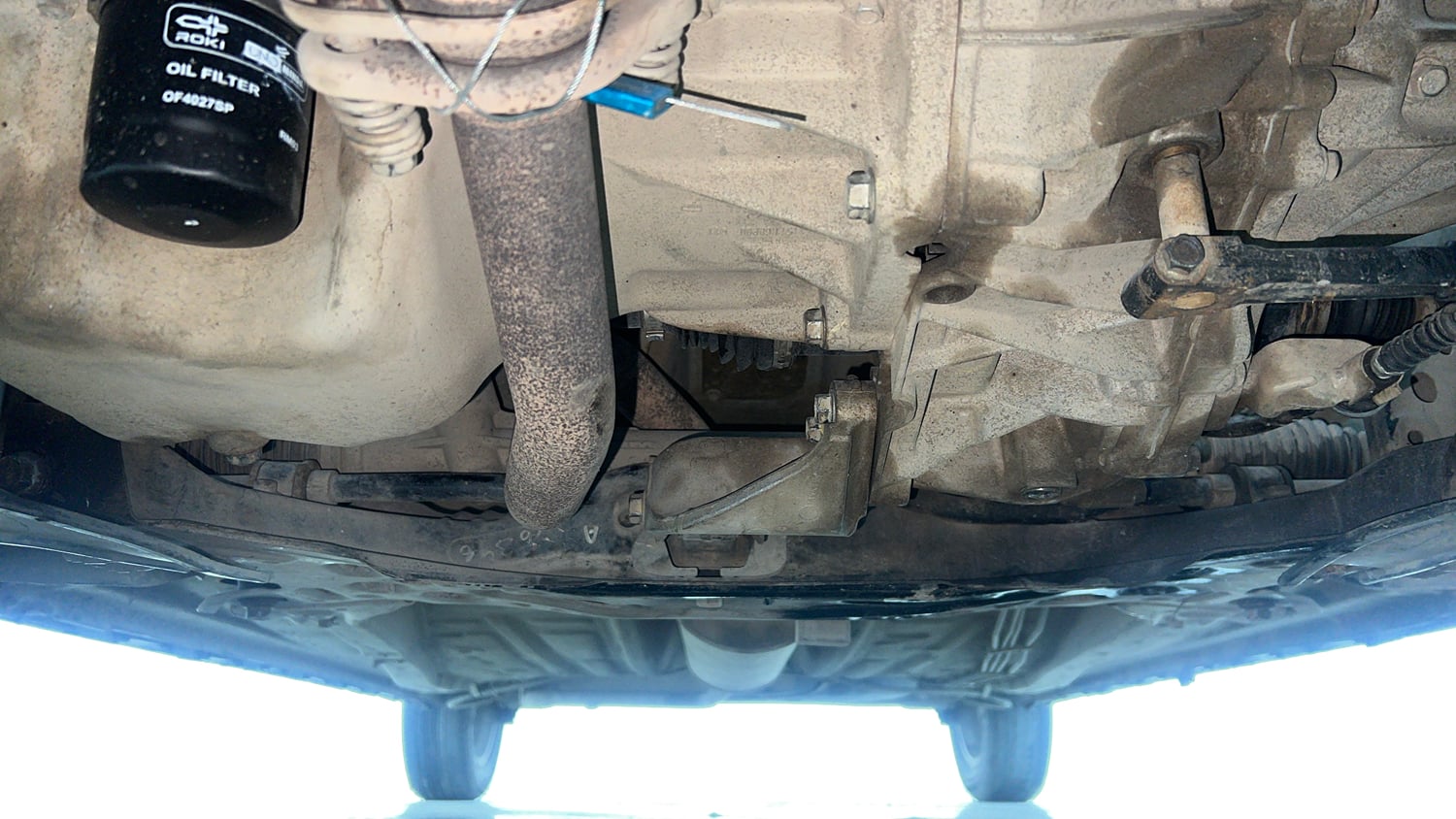 Used 2017 Maruti Suzuki Ignis Alpha 1.2 MT Petrol Manual extra FRONT LEFT UNDERBODY VIEW