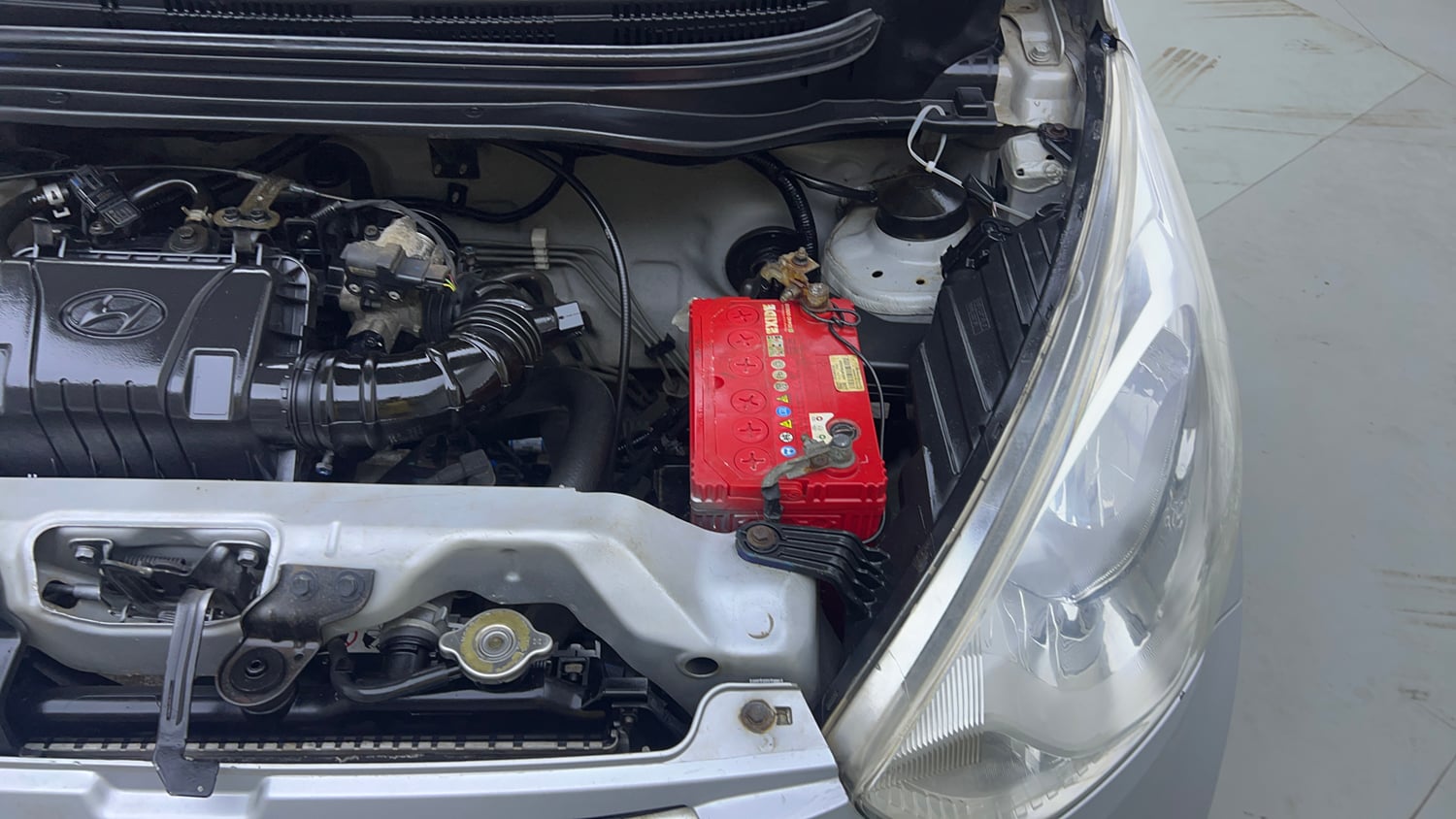 Used 2018 Hyundai Eon Era + Petrol Manual engine ENGINE LEFT SIDE VIEW