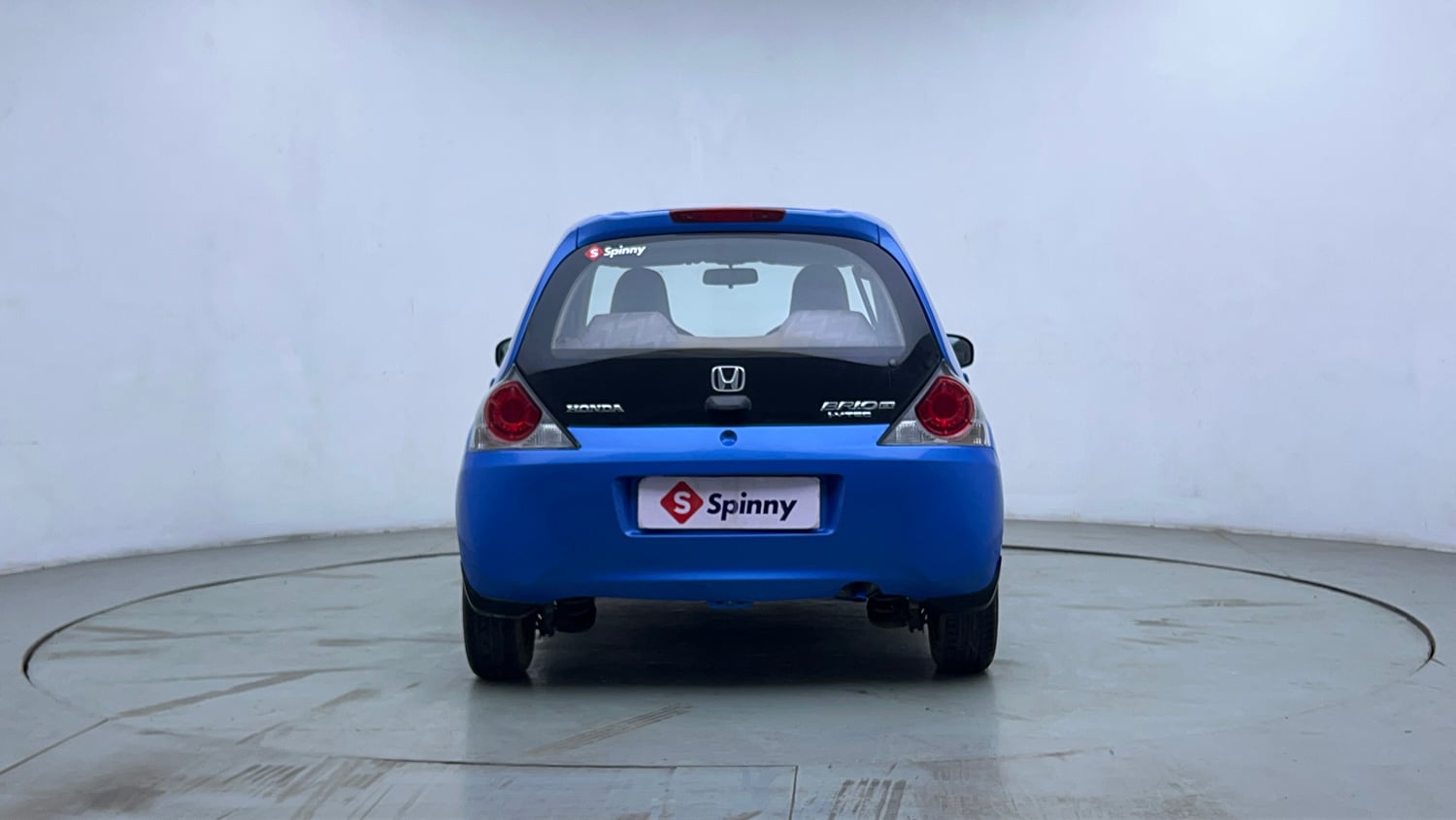 Used 2014 Honda Brio EX MT Petrol Manual exterior BACK VIEW