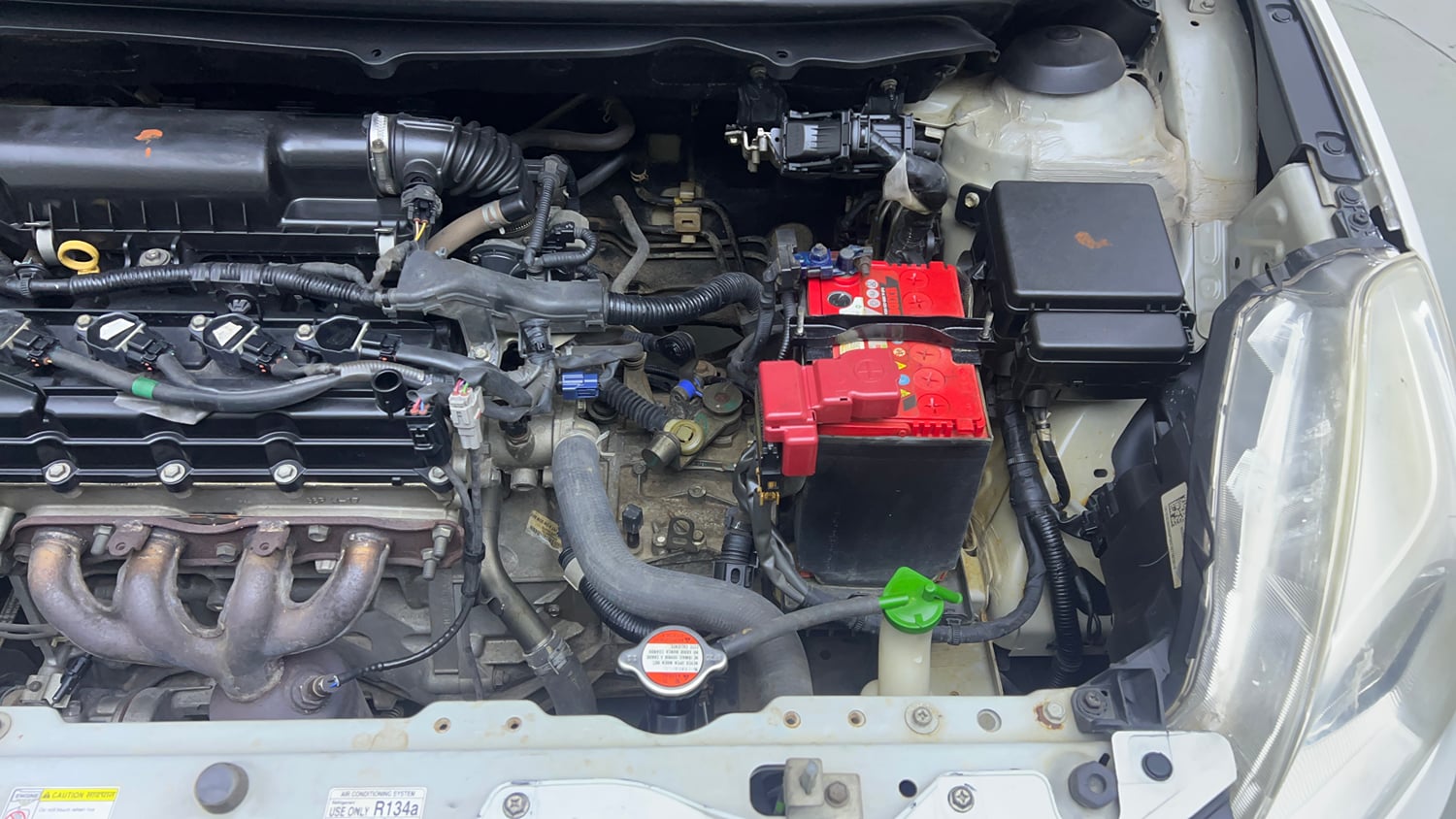 Used 2018 Maruti Suzuki Baleno Zeta 1.2 Petrol Manual engine ENGINE LEFT SIDE VIEW