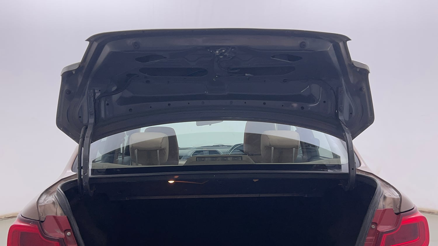 Used 2019 Maruti Suzuki Dzire VDi Diesel Manual interior DICKY DOOR OPEN VIEW