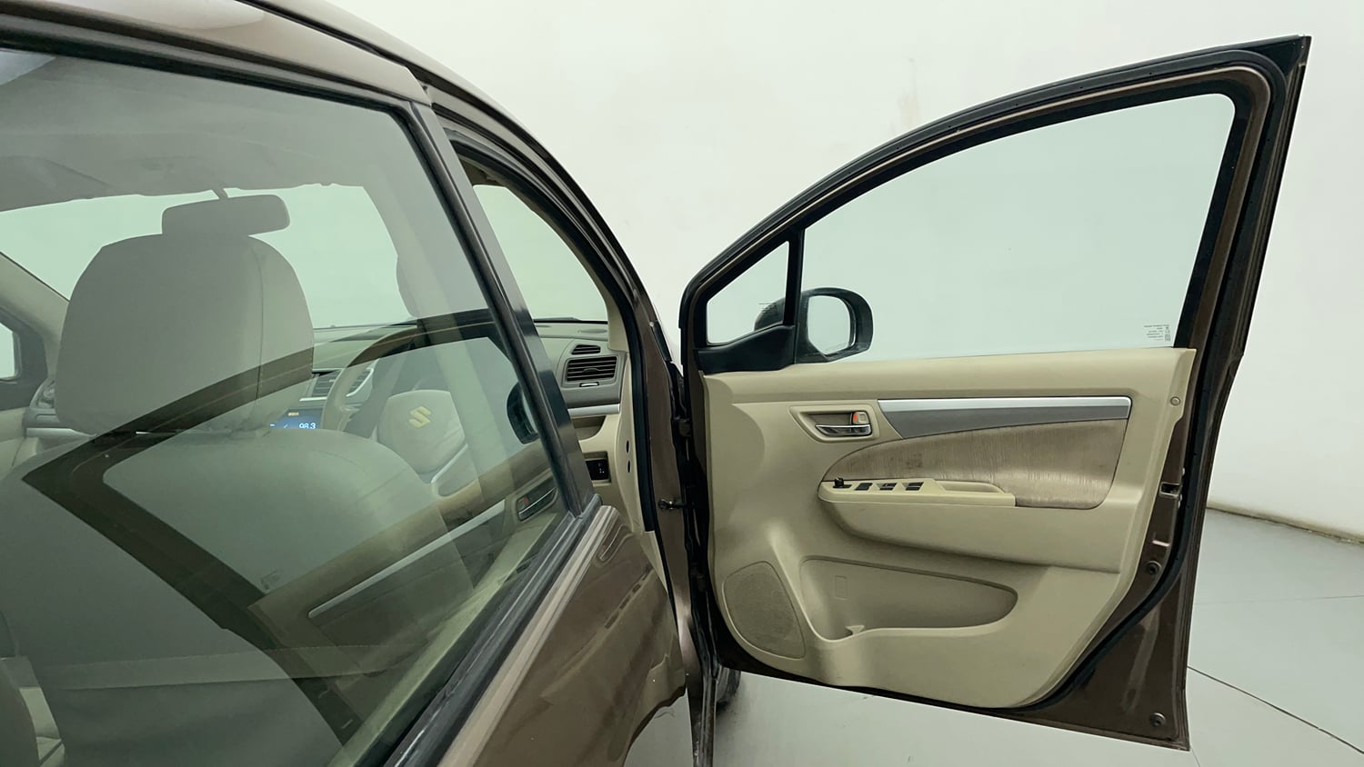Used 2013 Maruti Suzuki Ertiga ZXi Petrol Manual interior RIGHT FRONT DOOR OPEN VIEW