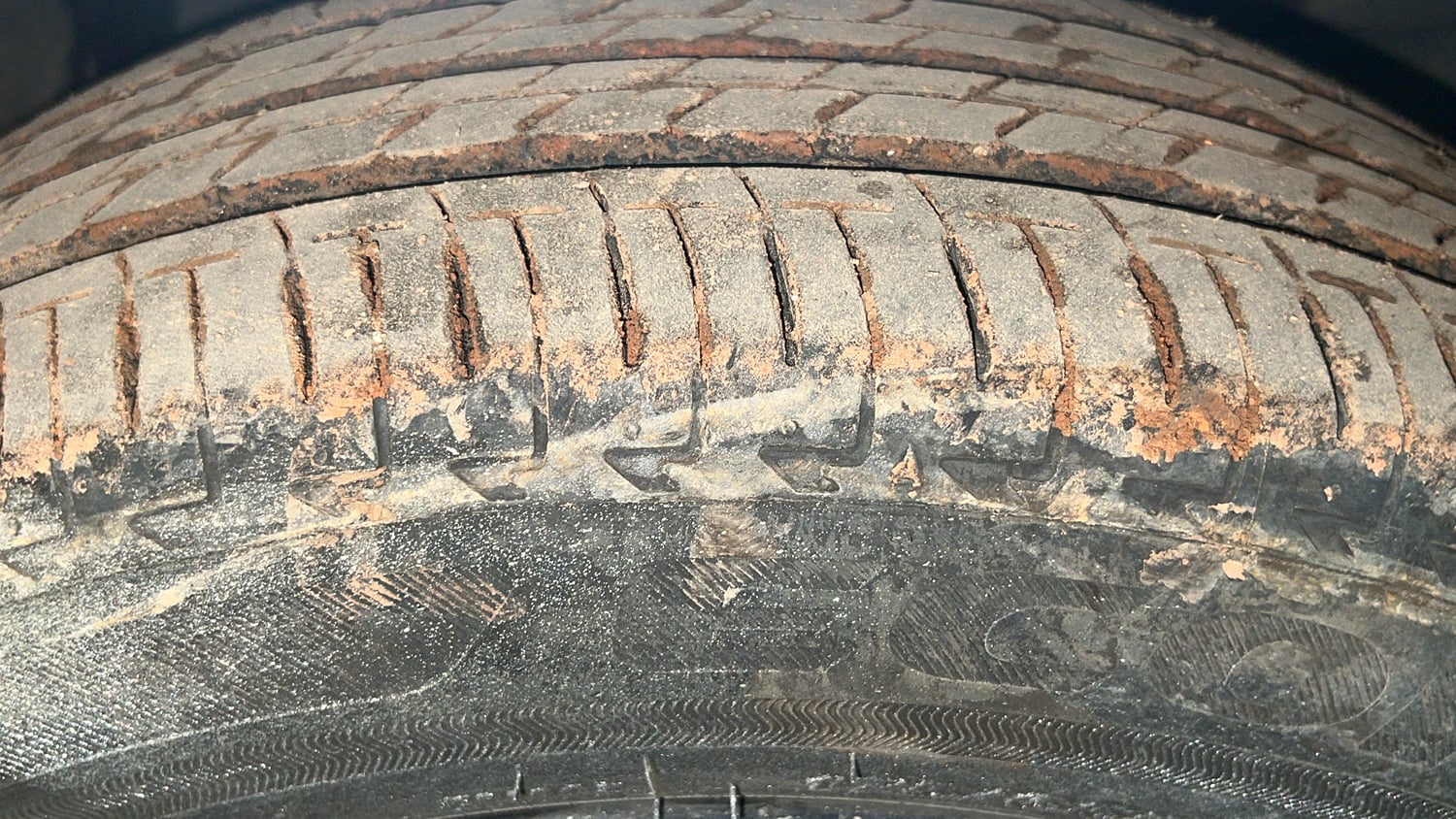 Used 2018 Honda City V Petrol Petrol Manual tyres RIGHT FRONT TYRE TREAD VIEW