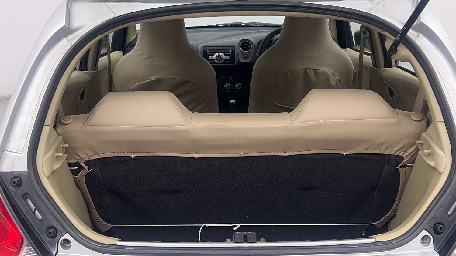Used 2013 Honda Brio S MT Petrol Manual interior DICKY INSIDE VIEW