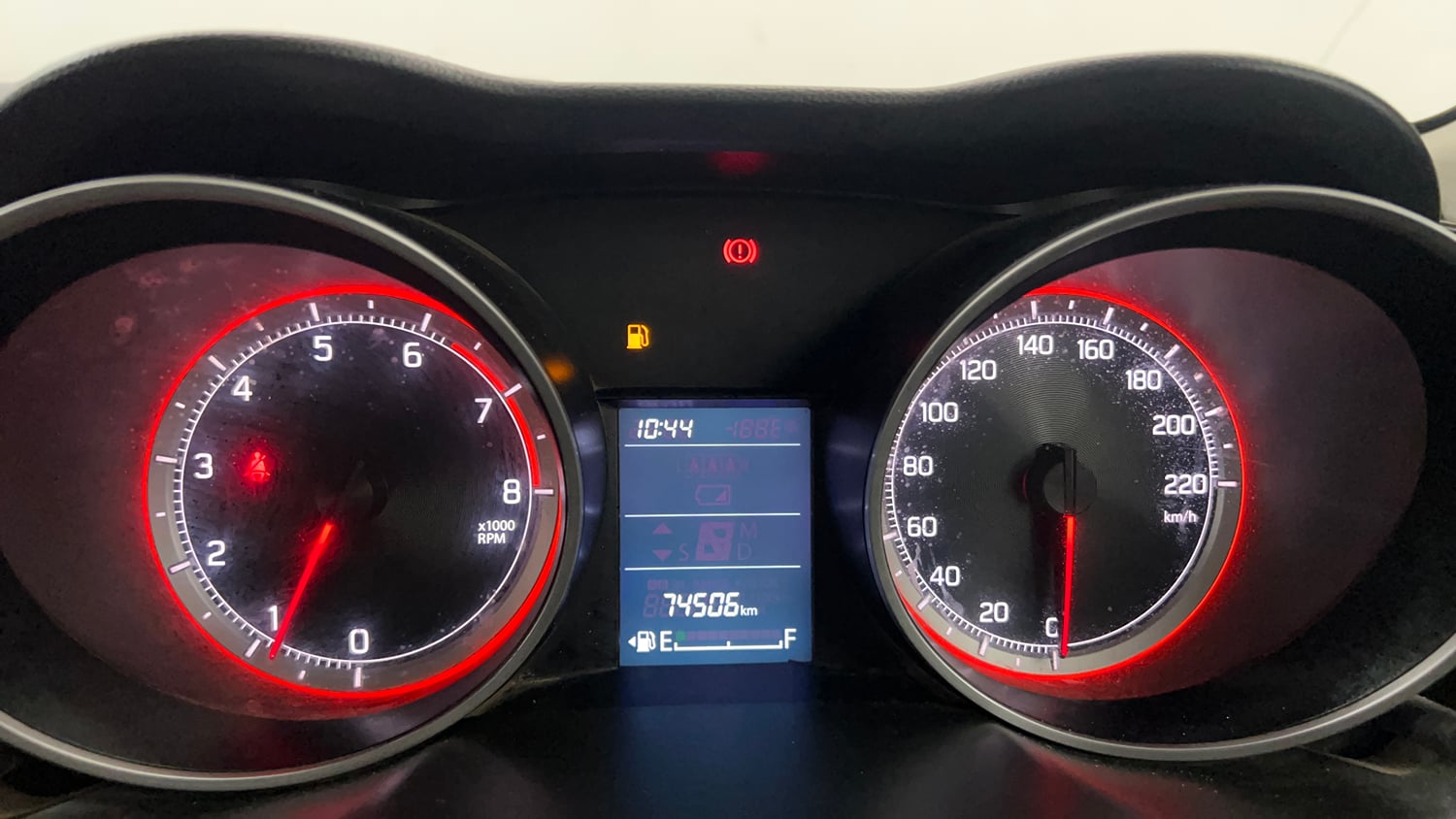 Used 2021 Maruti Suzuki Swift VXi Petrol Manual interior CLUSTERMETER VIEW