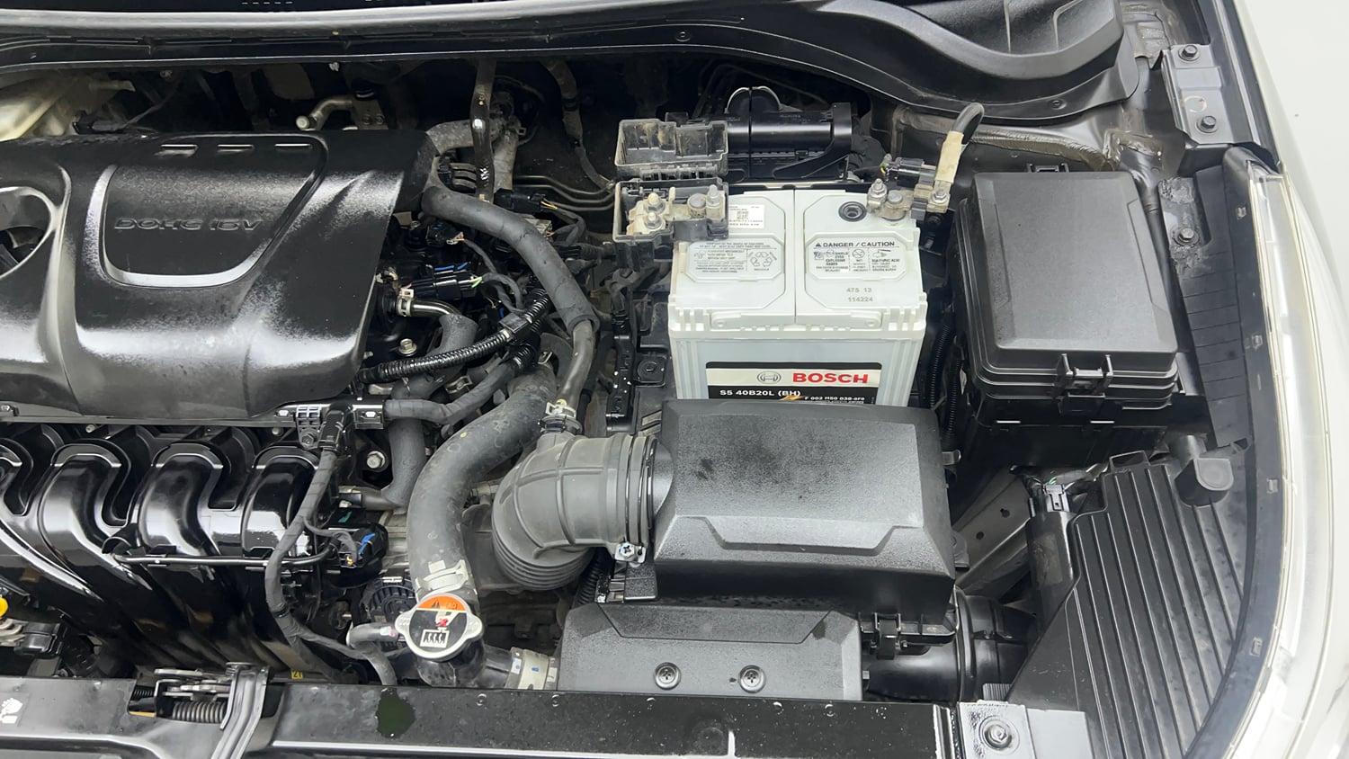 Used 2018 Hyundai Verna EX 1.6 VTVT AT Petrol Automatic engine ENGINE LEFT SIDE VIEW
