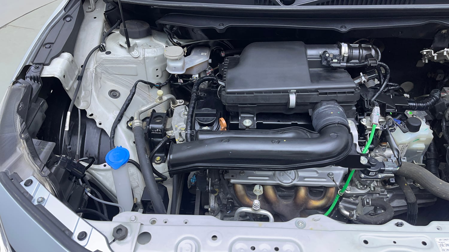Used 2024 Toyota Glanza S AMT Petrol Automatic engine ENGINE RIGHT SIDE VIEW