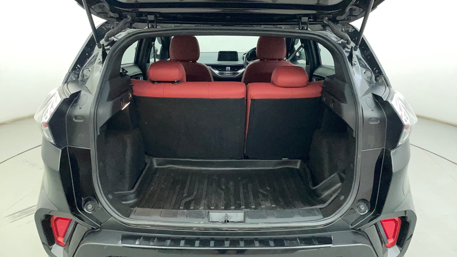 Used 2023 Tata Nexon XZA Plus LUXS Diesel Red Dark Edition Diesel Automatic interior DICKY INSIDE VIEW